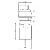 Organe de commande sans fil radio sWave - 1329168 | RF BF 74 RWA 0-I SW868