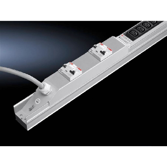 Rail PSM 32A triphasé 60x2000x55mm (LxHxP) - DK 7856.323-Lire la description