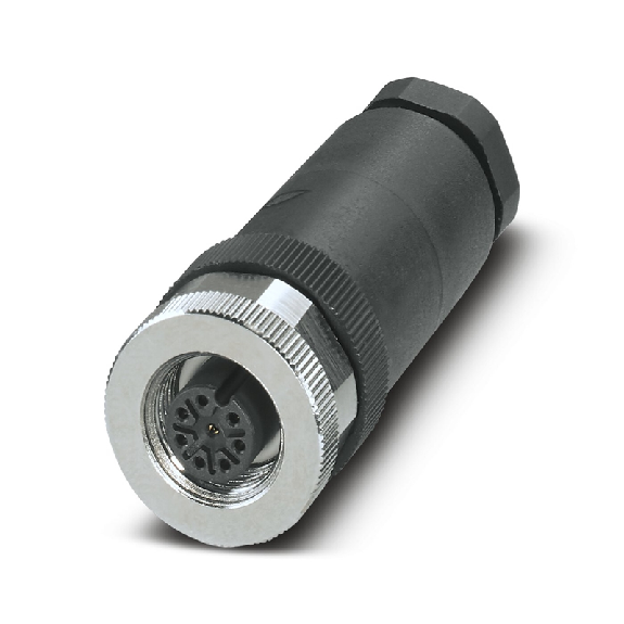 M12A Fem Droit 8p; Bornes à vis max. 0.5mm², Pg9 Ø6-8mm - SACC-M12FS-8CON-PG9-M M12A Fem Droit 8p; Bornes à vis max. 0.5mm², Pg9 Ø6-8mm - SACC-M12FS-8CON-PG9-M-Lire la description