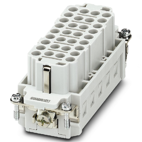 Eléments de contact femelle 32+PE, Push-in, 500V, 16A, 0,5 - 2,5mm² - HC-BB32-I-PT-F Eléments de contact femelle 32+PE, Push-in, 500V, 16A, 0,5 - 2,5mm² - HC-BB32-I-PT-F-Lire la description