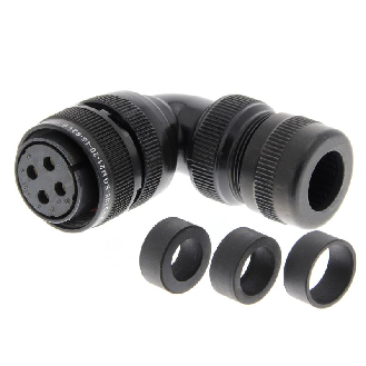 Connecteur IP67 séparé pour câble d'alimentation pour servos  G et G5 - MS3108E20-4S-Lire la description