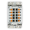 Elément de contact mâle, 10 pôles + PE, Push-in - HC-B10-I-PT-M