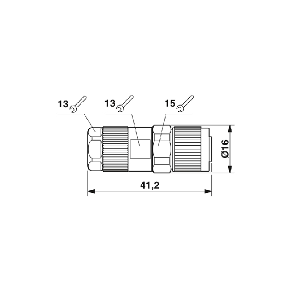 M12A Fem Droit 12p; Bornes Piercecon, Ø8,2mm - SACC-FS-12PCON SCO M12A Fem Droit 12p; Bornes Piercecon, Ø8,2mm - SACC-FS-12PCON SCO-Lire la description
