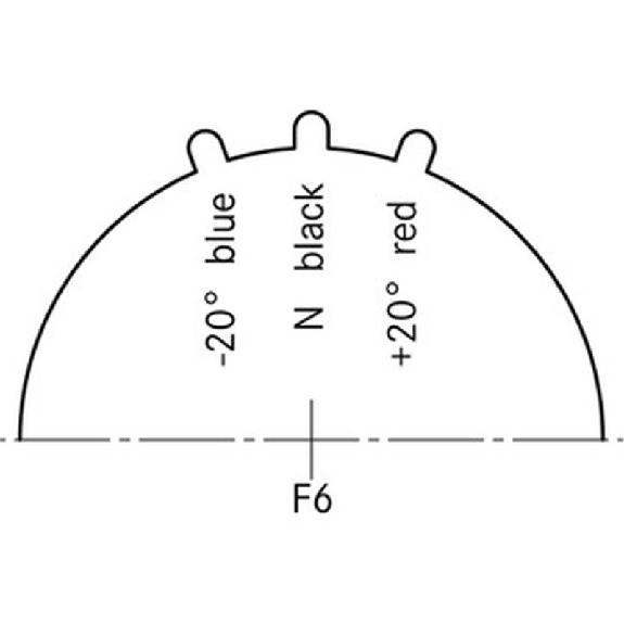 Prolongateur modèle M23 F6 bleu (-20°) 7-13,5 - 44420039 | EPIC SIGNAL M23 F6 -20 7-13,5 Prolongateur modèle M23 F6 bleu (-20°) 7-13,5 - 44420039 | EPIC SIGNAL M23 F6 -20 7-13,5-Lire la description