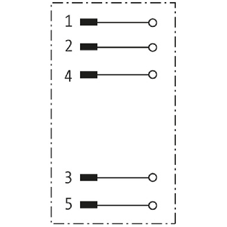 7/8'' Mâle Droit 5p; Bornes à vis (x5) < 1,5mm², Ø10-12mm - 7000-78101-0000000-Lire la description