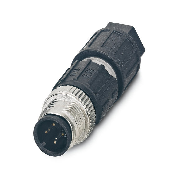 M12A Mâle Droit 4p; Bornes autodénudantes <0,34mm², Ø3.5-6mm - SACC-M12MS-4QO-0,34-M M12A Mâle Droit 4p; Bornes autodénudantes <0,34mm², Ø3.5-6mm - SACC-M12MS-4QO-0,34-M-Lire la description