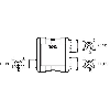 Noeud de connexion Flexi Loop M12/5p pour capt de sécu à sorties OSSD - FLN-OSSD1000105