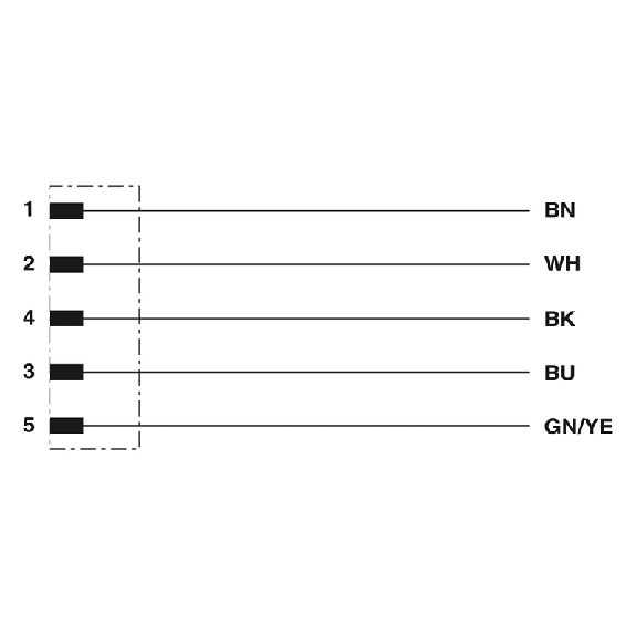 M12A Mâle Droit 5p; Câble PUR 5x0.34 Gris/Noir 10m - SAC-5P-M12MS/10,0-PUR M12A Mâle Droit 5p; Câble PUR 5x0.34 Gris/Noir 10m - SAC-5P-M12MS/10,0-PUR-Lire la description