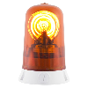 Feu tournant ROTALLARM S ORANGE V24DAC GRIS - 63014 | ROTALLARM S AMB V24DAC GY