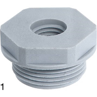 Réducteur polyamide PG 21/11 RAL 7035 (Gris clair) - 52025120 | SKINDICHT KU PG 21/11-Lire la description