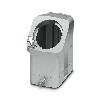 Capot passe-câble, version CEM, B10, pour verrouillage longitudinal - HC-EVO-B10-HHFS-EL-AL