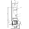 Manipulateur 4 positions, bouton-poussoir, verrouillage - WKT1234VD