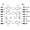 Câble de réseau, Ethernet CAT5, M12 8p/RJ45, bleu lagon 10m - NBC-MS/10,0-94B/R4AC SCO Câble de réseau, Ethernet CAT5, M12 8p/RJ45, bleu lagon 10m - NBC-MS/10,0-94B/R4AC SCO