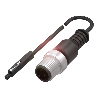 DPM Vérins Divers PNP NO 25.5x3x4.5mm 10-30Vdc / M12 4P+C0.5m PUR - BMF 303K-PS-C-2A-S4-00,5 (BMF0040)