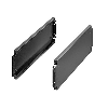 Plaques de socle latérales - VX25 - H200mm P600mm -acier - VX 8640.043 (LOT DE 2 PIECES)