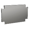 Plaque de socle latérale inox -x200x400mm (LxHxP) - VX 8620.080