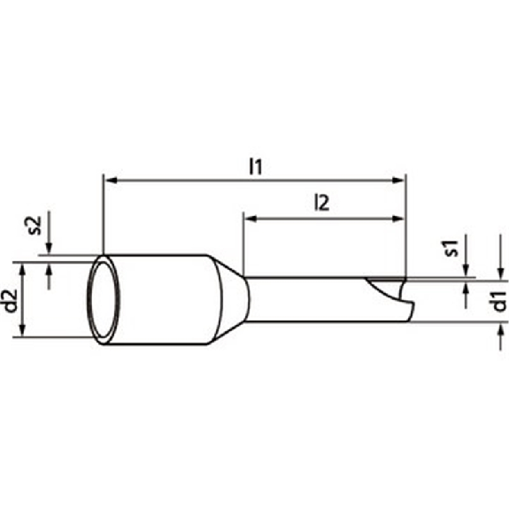 Cosses isolées AHI DIN N 0,75/8 Gris - 61801630 | AHI DIN N 0,75/8 GY Cosses isolées AHI DIN N 0,75/8 Gris - 61801630 | AHI DIN N 0,75/8 GY-Lire la description