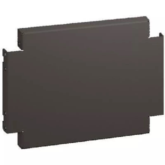 Plaque de socle latérale - AX - H200 P400 - RAL9005 - lot de 2 pièces - AX 2820.420 (LOT DE 2 PIECES)-Lire la description