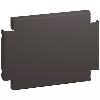 Plaque de socle latérale - AX - H200 P400 - RAL9005 - lot de 2 pièces - AX 2820.420 (LOT DE 2 PIECES) Plaque de socle latérale - AX - H200 P400 - RAL9005 - lot de 2 pièces - AX 2820.420 (LOT DE 2 PIECES)