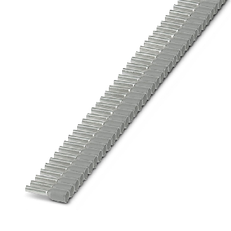 Embout, 0,75mm², douille: 8mm, gris, 20 rubans de 50 - AI  0,75- 8 GY-S-Lire la description