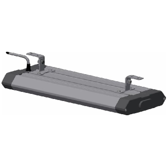 Kit de supports latéraux en acier inoxydable pour série MIZAR - MZFX01 (MZ.FX01)-Lire la description