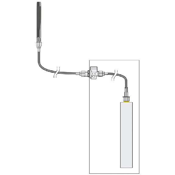 Antenne omnidirectionnelle 2,4 GHz 9 dBi IP65 Antenne omnidirectionnelle 2,4 GHz 9 dBi IP65-Lire la description