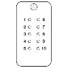 Elément de contact femelle, 6 pôles, Vis, 500V, 16A, 0,5 - 2,5mm² - HC-B 10-I-UT-F