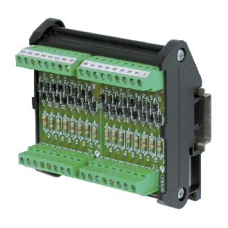 Module pour essais LED 8 canaux, commun négatif, bornes à vis - XCLT08AC [CLT08AC]-Lire la description