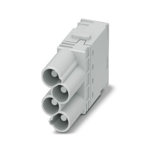 Module 12 contacts de puissance mâle, Push-in, 830 V, 40 A - HC-M-04-PT-M Module 12 contacts de puissance mâle, Push-in, 830 V, 40 A - HC-M-04-PT-M-Lire la description