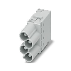 Module 12 contacts de puissance mâle, Push-in, 830 V, 40 A - HC-M-04-PT-M