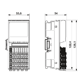 Module de température, 8 entrées RTD, Axioline F XC - AXL F RTD8 XC 1F-Lire la description