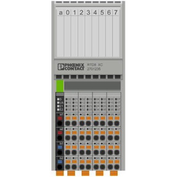 Module de température, 8 entrées RTD, Axioline F XC - AXL F RTD8 XC 1F-Lire la description