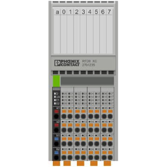 Module de température, 8 entrées RTD, Axioline F XC - AXL F RTD8 XC 1F-Lire la description