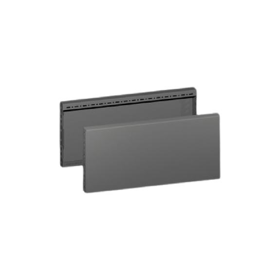 Plaque socle latérale - VX25-TS-TSIT-SE-PC-IW-CM-TP -H200 P600 - VX 8660.043-Lire la description