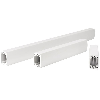 Tube profilé 500 mm, 500 mm, 3kg, Couleur: RAL 7035 - 40130-00500-1703511 Tube profilé 500 mm, 500 mm, 3kg, Couleur: RAL 7035 - 40130-00500-1703511