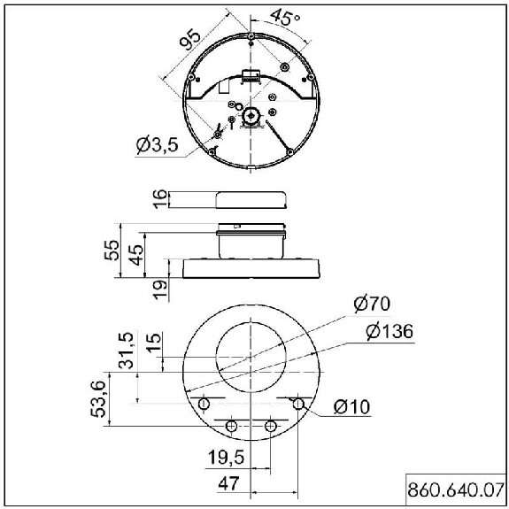 AndonCONTROL BWM 100-240VAC NOIR - 860.640.07 AndonCONTROL BWM 100-240VAC NOIR - 860.640.07-Lire la description