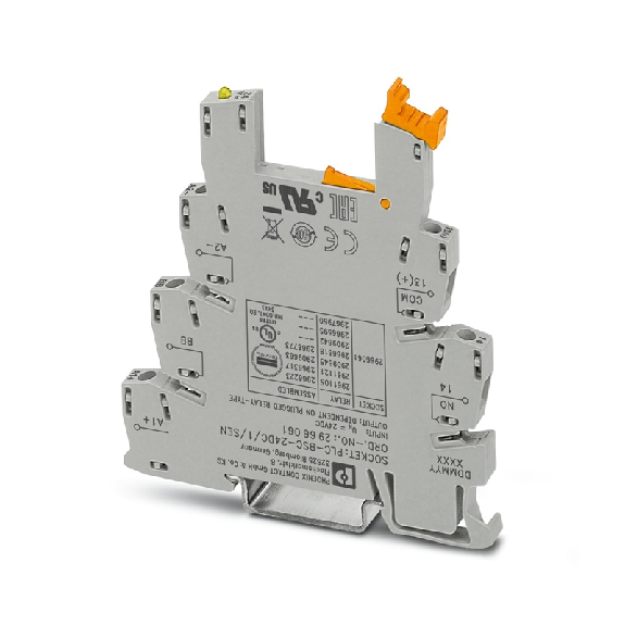 Embase PLC pour capteurs de 6,2mm, à vis, tension d'entrée 24VDC - PLC-BSC- 24DC/ 1/SEN-Lire la description