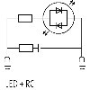 Module d'antiparasit. p/électrov. Forme BI LED+RC 110VAC/DC - 3124170 | PBS-LED JAUNE+RC 022/110 Module d'antiparasit. p/électrov. Forme BI LED+RC 110VAC/DC - 3124170 | PBS-LED JAUNE+RC 022/110
