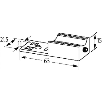 Module d'antiparasit. p/électrov. Forme BI LED+RC 110VAC/DC - 3124170 | PBS-LED JAUNE+RC 022/110-Lire la description