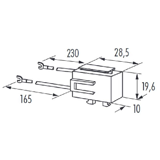 Module d'antiparasitage contacteurs ABB Circuit RC, 400V - 21012-Lire la description
