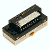 Station CompoNet IP20 16 sorties NPN 24 VDC, à vis à 2 étages - CRT1-OD16