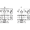 Cadre module femelle, 5 emplacements - 10381500 | EPIC MCR 16 B