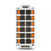 Module 12 contacts de puissance mâle, Push-in, 250 V, 10 A - HC-M-12-PT-M Module 12 contacts de puissance mâle, Push-in, 250 V, 10 A - HC-M-12-PT-M