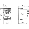 Module Ethernet RJ45 mâle contacts: 4 Power + 8 Data - 10344300 | EPIC MCS 8 RJ45