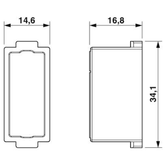 Module-cache vide - HC-M-00 Module-cache vide - HC-M-00-Lire la description