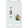 Module simple MSDD 1x USB-A 3.0 F/F + 1x RJ45 F/F - 4000-68000-1310000
