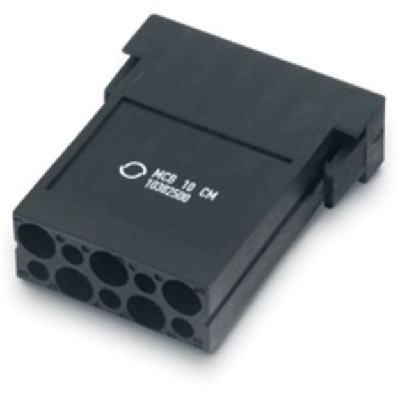 Module 10 pôles pour contacts femelles, 1 emplacement - 10382500 | EPIC MCB 10 CM Module 10 pôles pour contacts femelles, 1 emplacement - 10382500 | EPIC MCB 10 CM-Lire la description