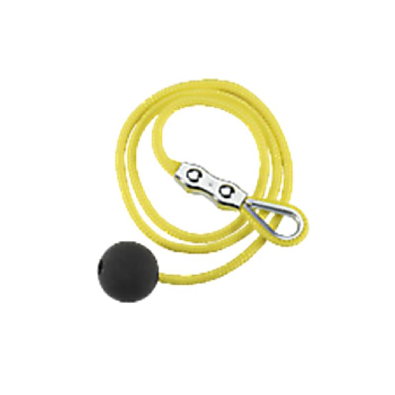 Câble de traction 3m (Polypropylene jaune) avec boule et guide-câble - 1177975 | Cordelette jaune 3m cosse-cœur Câble de traction 3m (Polypropylene jaune) avec boule et guide-câble - 1177975 | Cordelette jaune 3m cosse-cœur-Lire la description