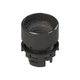 Bp Ø20mm à accrochage affleurant sans vérinne (noir) - E2 1PU1R0210-Lire la description