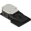 Pédale de cde simple grise sans protection - PA 40100-M2